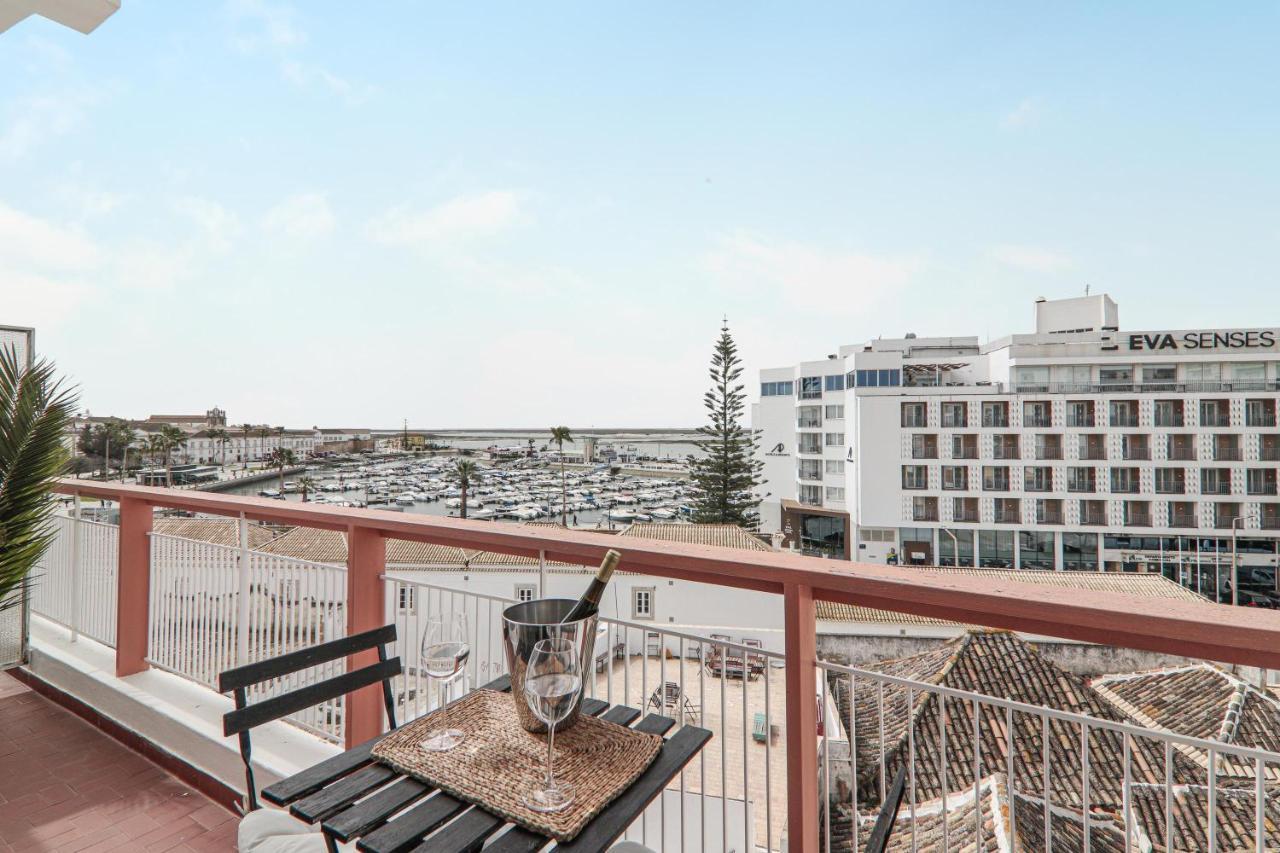 Panoramic Faro Apartment Bagian luar foto