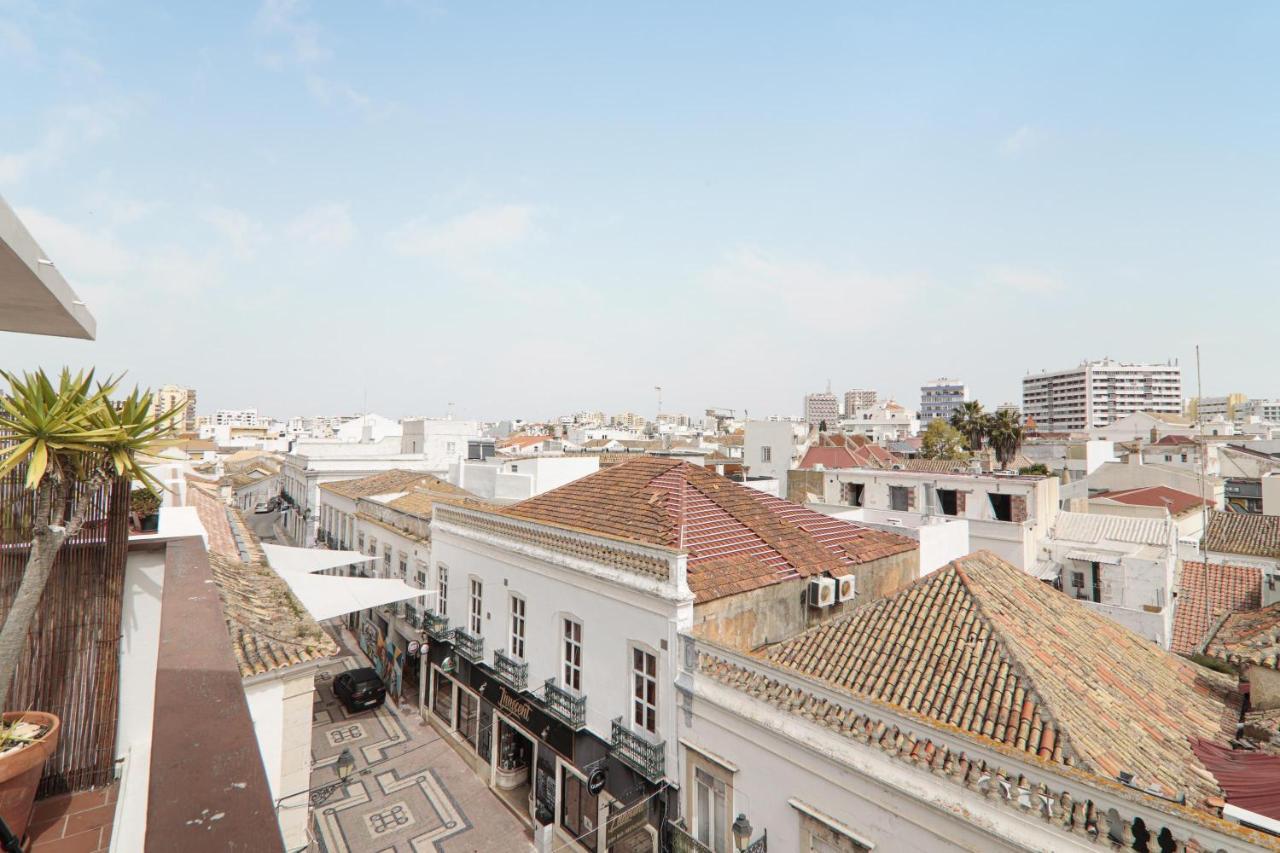Panoramic Faro Apartment Bagian luar foto
