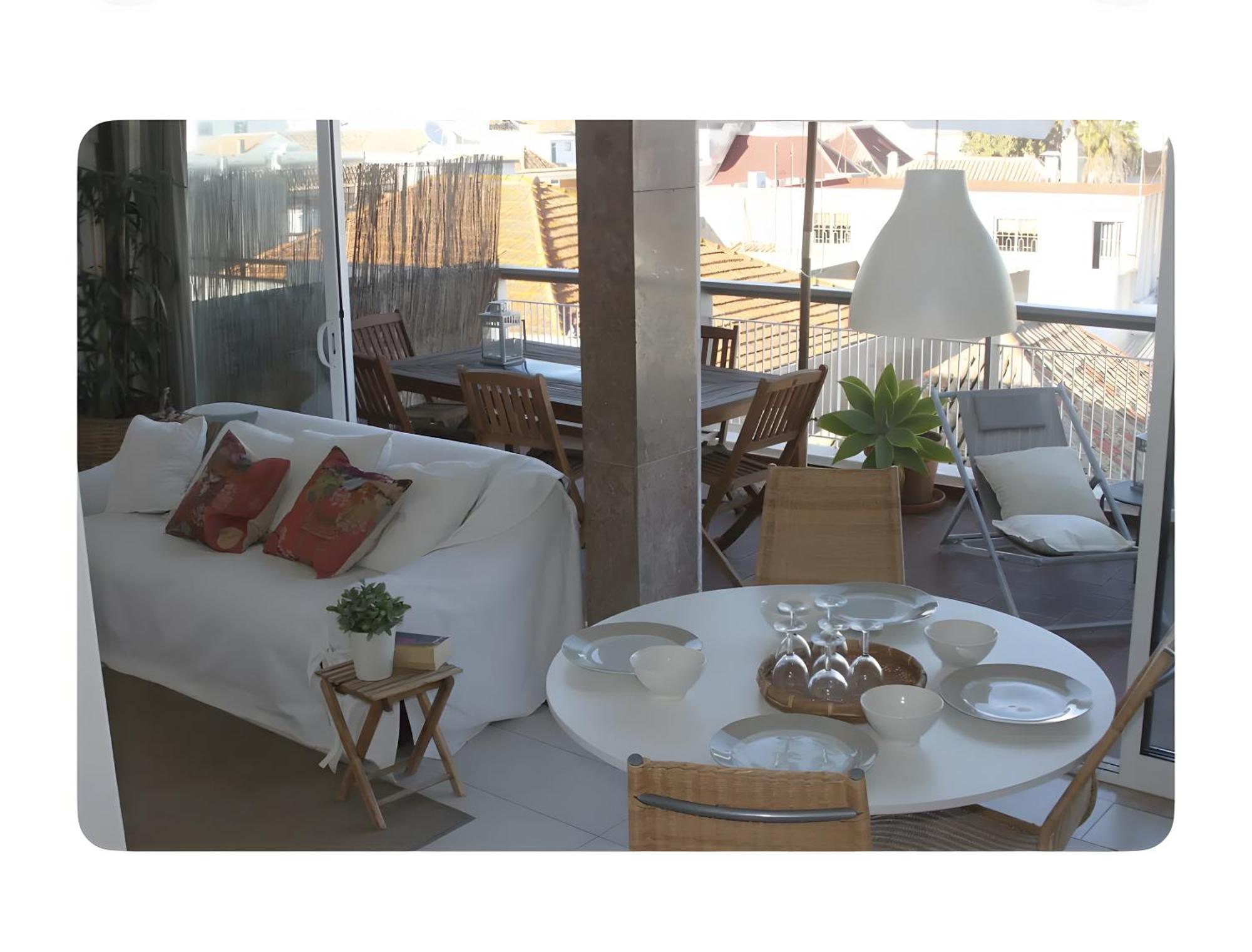 Panoramic Faro Apartment Bagian luar foto